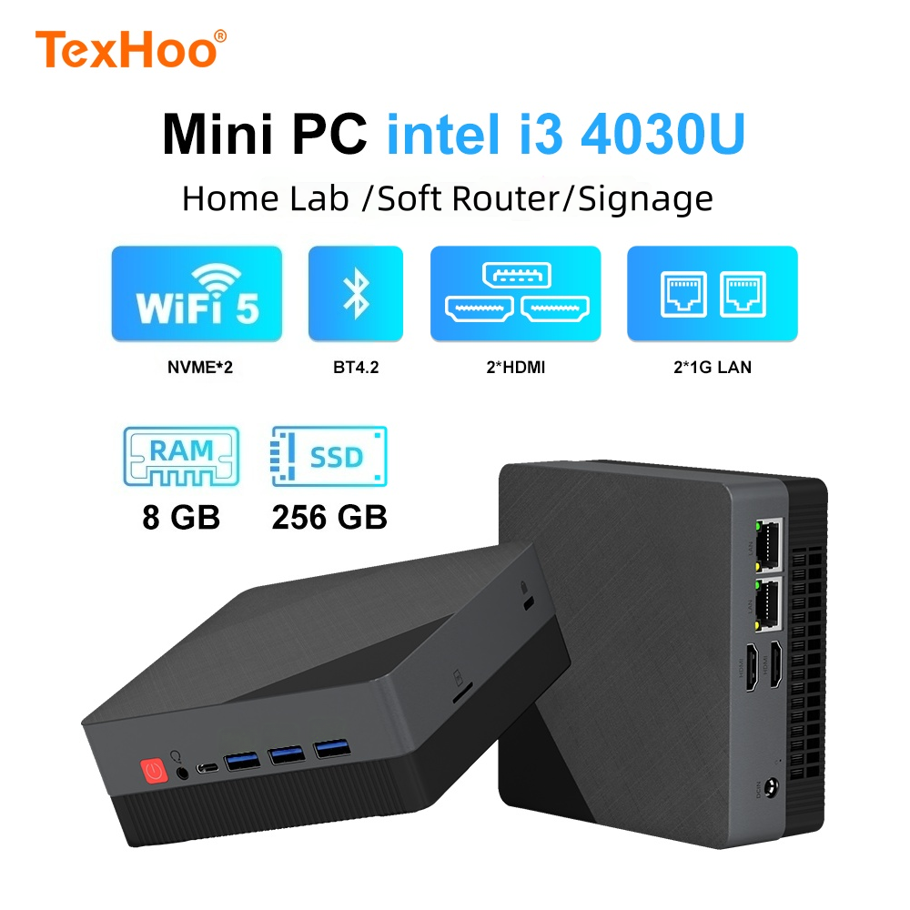 Khadas Vim4 8Gb - Mini PC Texhoo, processeur Intel Core