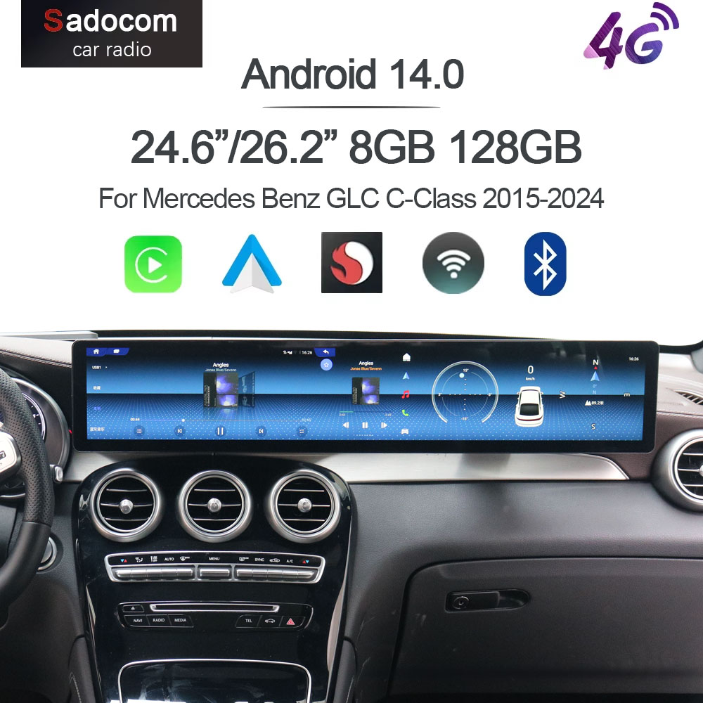 Khadas Vim4 8Gb - Lecteur multimédia GPS stéréo Qualcomm CarPlay