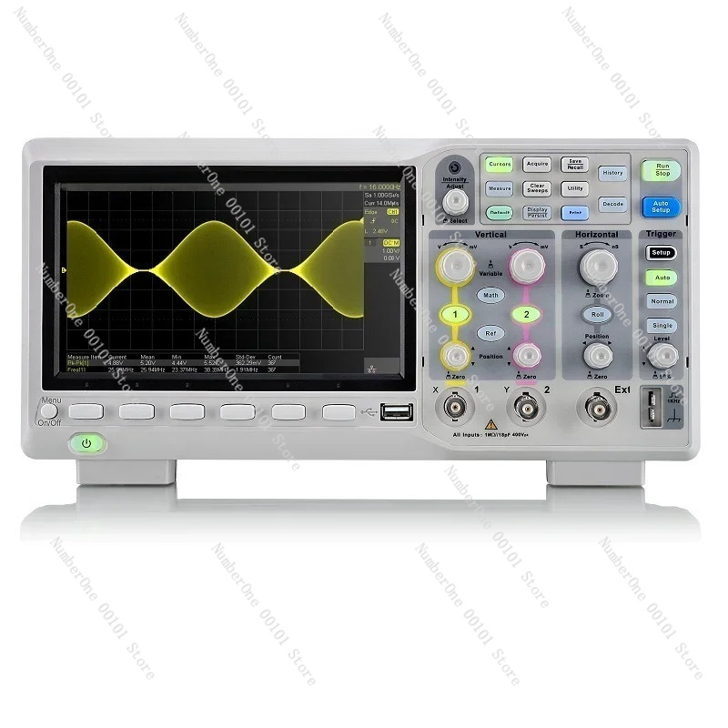 Digital Storage Oscilloscope 100Mhz 4Ch - Oscilloscope numérique SDS1204X-E SDS1104X-E 4 canaux