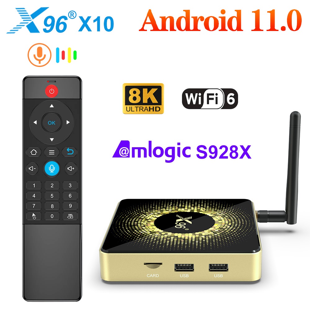 X96 X10 Amlogic S928X-J TV Box - Khadas Vim4 8Gb avis et prix
