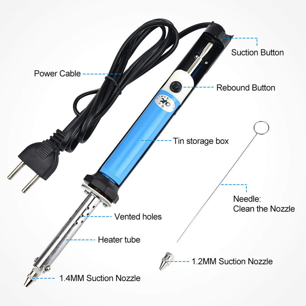 Pistolet à dessouder électriqu - Desoldering Gun Vacuum Electric avis et prix